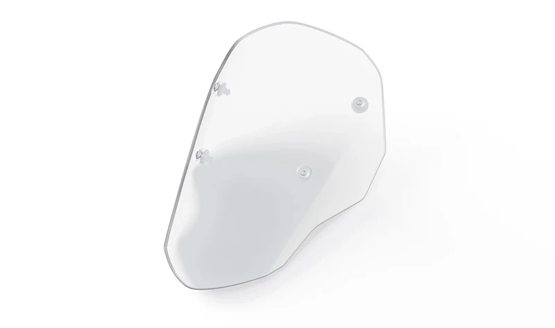Parabrisas deportivo bajo claro OEM 46637108625 para motos BMW R 1300 GS (KA1) Original BMW Motorrad
