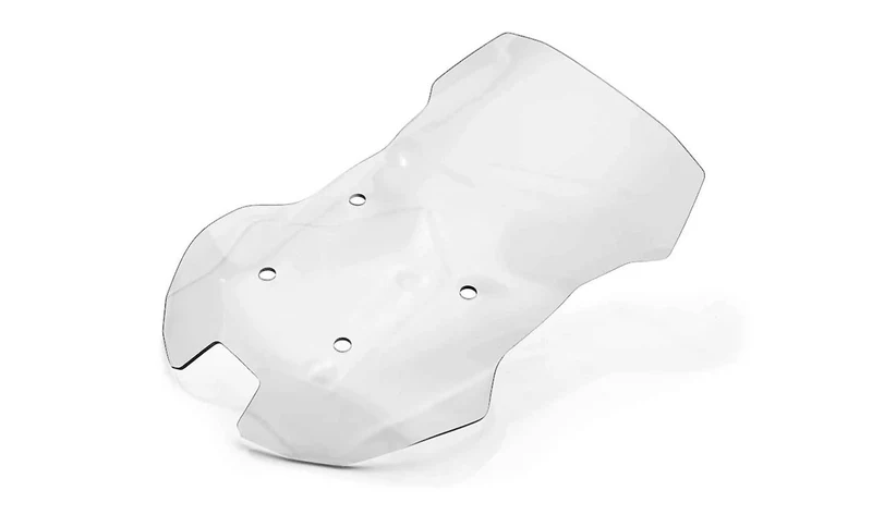 Parabrisas alto transparente OEM 77338566810 para motos BMW C 400 X K09 (2018-2025) y C 400 X2S K09. Original BMW Motorrad.