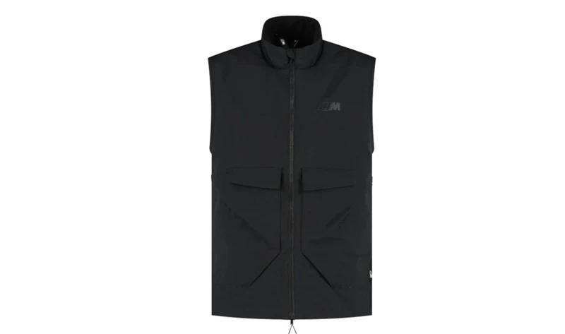 Chaleco BMW M negro unisex OEM 80145B70CD4, talla XS a XXL. Válido para BMW. Original BMW.