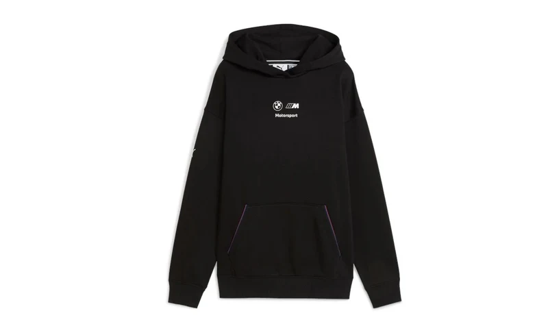 Sudadera polar con capucha MMS ESS negra talla XL para BMW. Válido para BMW. Original BMW.