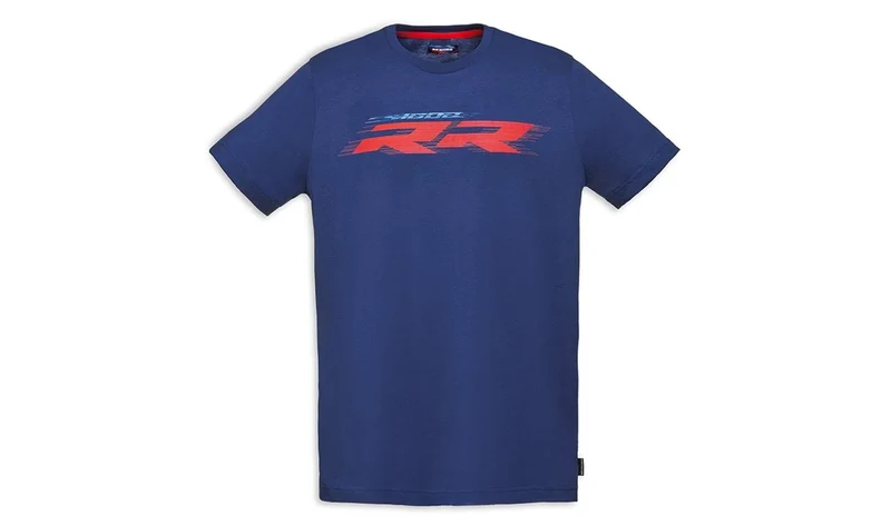 Camiseta RR caballero azul talla XL OEM 76615A812F9 válido para BMW Motorrad Original BMW Motorrad