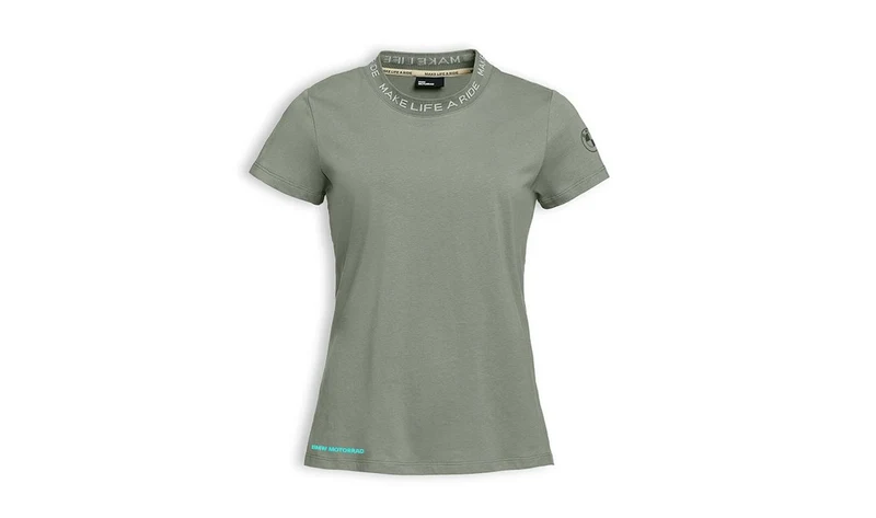 Camiseta de mujer Make Life A Ride caqui talla XXL OEM 76615B3E484 válido para BMW Original BMW Motorrad
