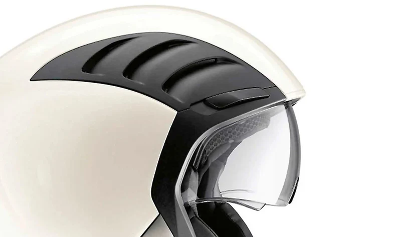 Visera clara para casco BMW Motorrad AirFlow 2, talla 52/53 y 54/55, OEM 76318531443. Original BMW Motorrad.