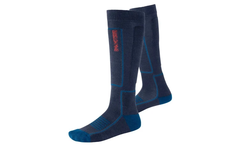 Calcetines funcionales de lana merina azul oscuro talla 35-38 OEM 76248504212 válido para BMW Motorrad Original BMW Motorrad