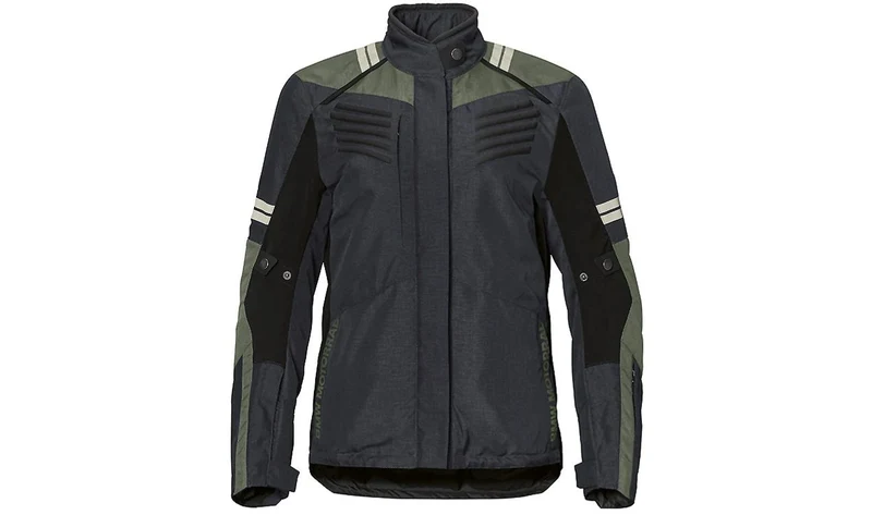 Chaqueta Reschen GORE-TEX para mujer azul/gris talla 46 OEM 76137913425 válido para motos BMW. Original BMW Motorrad.