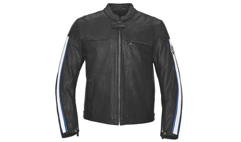 Chaqueta de piel Schwabing hombre negra talla L OEM 76128504898 válido para BMW Original BMW Motorrad