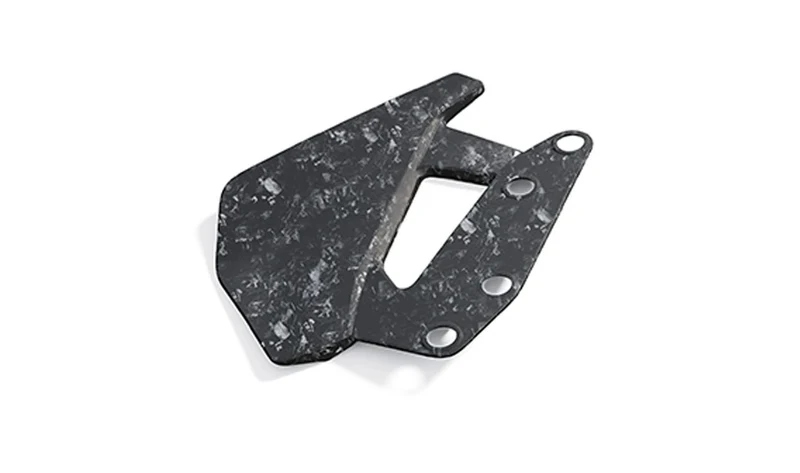 Deflector de viento delantero izquierdo de carbono OEM 46637105841 para motos BMW R 1300 GS (KA1) Original BMW Motorrad