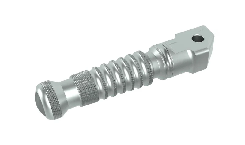 Reposapiés trasero derecho del pasajero Option 719 Classic OEM 46718396778 para motos BMW R nineT, R nineT Pure, R nineT Scrambler, R nineT Racer, R nineT Urban G/S. Original BMW Motorrad
