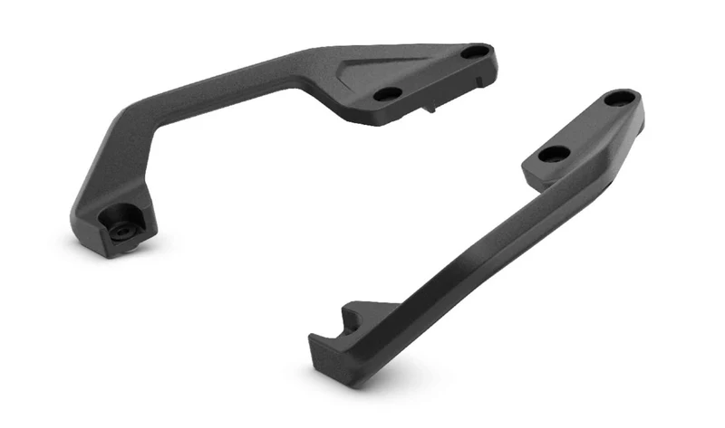 Asa de agarre deportiva trasera izquierda negro mate OEM 46545A69C93 para motos BMW R 1300 GS Adventure (KA2) Original BMW Motorrad