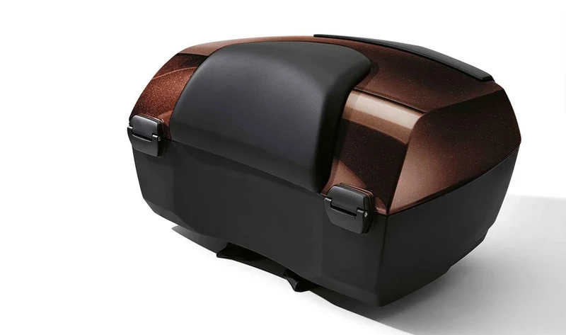 Top case Touring 49 l color Stardust OEM 46549445162 para motos BMW R 1200 RT, R 1250 RT, K 1600 GT, K 1600 GTL Original BMW Motorrad