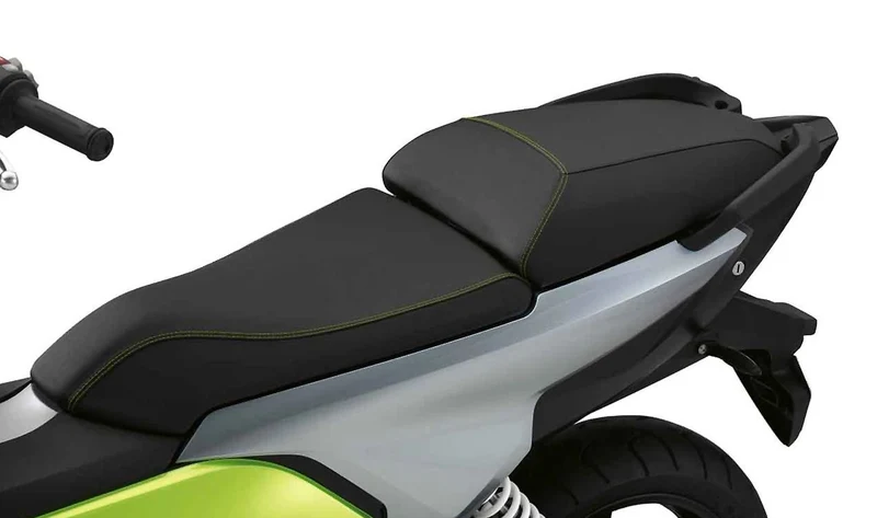 Asiento confort corrido negro OEM 77348557837 para motos BMW C evolution (K17) Original BMW Motorrad