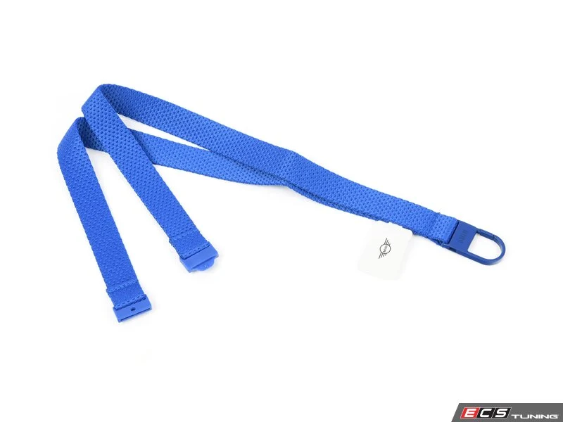 Cinta de cordón MINI Ribbon Blazing Blue OEM 80275B32118 válido para MINI. Original MINI.