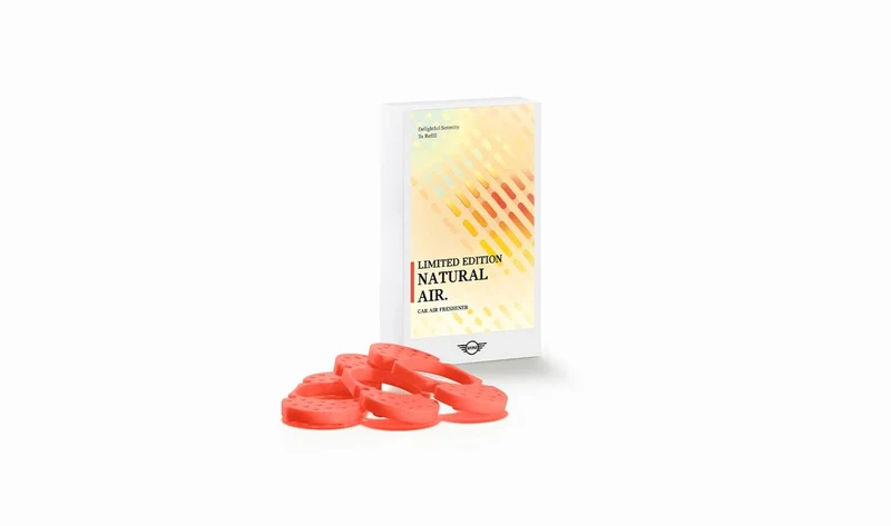Recarga de fragancia Natural Air Delightful Serenity OEM 83125A97D90 para MINI, juego de 3 unidades, válido para MINI. Original MINI