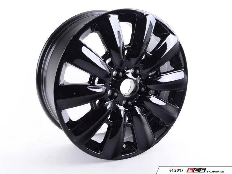 Llanta de aleación ligera 18" 7,5J ET51 Jet Black Uni OEM 36116856034 para MINI Countryman F60 (2015-2020), Countryman F60 LCI (2019-2024). Original MINI.