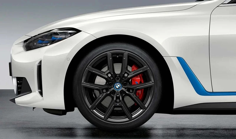 Juego completo de ruedas BMW con RDC (verano) Jet Black OEM 36115B75881 para BMW Serie 4 G26 Gran Coupé, Serie 4 G26 Gran Coupé LCI, i4 G26, i4 G26 LCI. Original BMW.