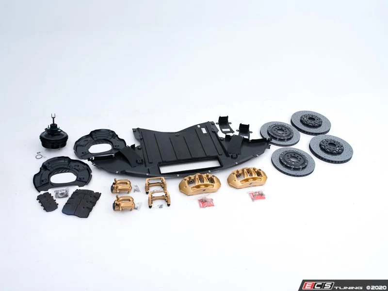 Kit reequipamiento frenos M carbono-cerámicos OEM 34112317804 para BMW Serie 5 F10, Serie 6 F06 Gran Coupé, F12, F13 (LCI)... y más. Original BMW.