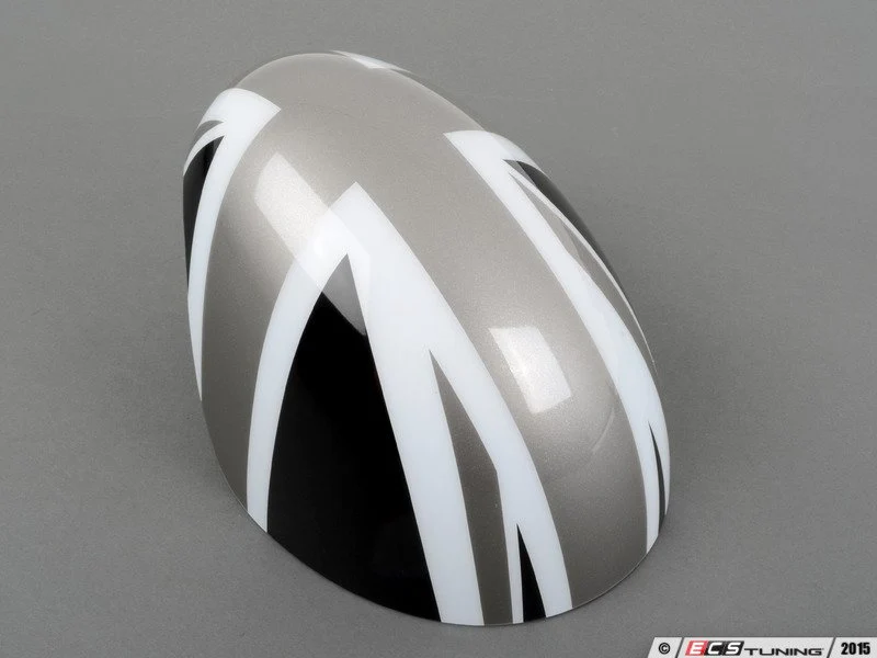 Tapa/carcasa retrovisor exterior izquierdo Black Jack OEM 51162409445 para MINI F54 Clubman, F55, F56, F57 Cabrio, F60 Countryman… y más. Original MINI.