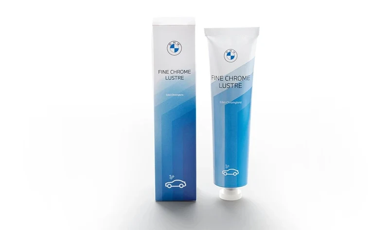 Cromo brillo noble BMW 75 ml en tubo OEM 83125B54CE8, cosmético de limpieza y protección válido para BMW. Original BMW.