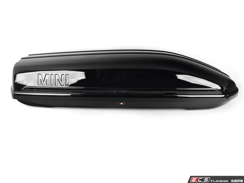 Cofre de techo MINI 320 L negro metálico/antracita OEM 82732223388 para MINI R50, R53, R56, F56, F55, Clubman R55/F54, Countryman R60/F60/U25, Paceman R61, Aceman J05... y más. Original MINI.