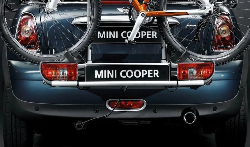 Portabicicletas trasero para 2 bicicletas OEM 82722230146 para MINI Countryman R60 (2010-2016), MINI Paceman R61 (2012-2016). Original MINI.