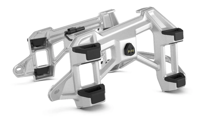 Portamaletas trasero izquierdo para maleta de aluminio OEM 46547105817 para motos BMW R 1300 GS Adventure (KA2) Original BMW Motorrad