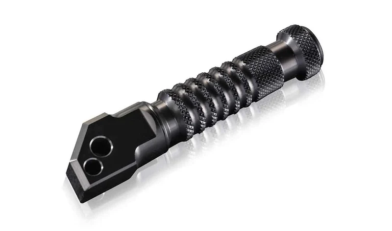 Sistema de estriberas traseras HP izquierdo y derecho OEM 77258358688 para motos BMW R nineT, R nineT Pure, Scrambler, Racer, Urban G/S, K 1300 S, K 1300 R, S 1000 RR, S 1000 R... y más. Original BMW Motorrad