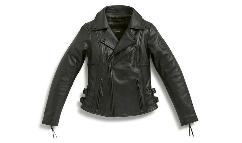 Chaqueta de cuero FlatTwin mujer negra talla S OEM 76899445965 válido para BMW Original BMW Motorrad