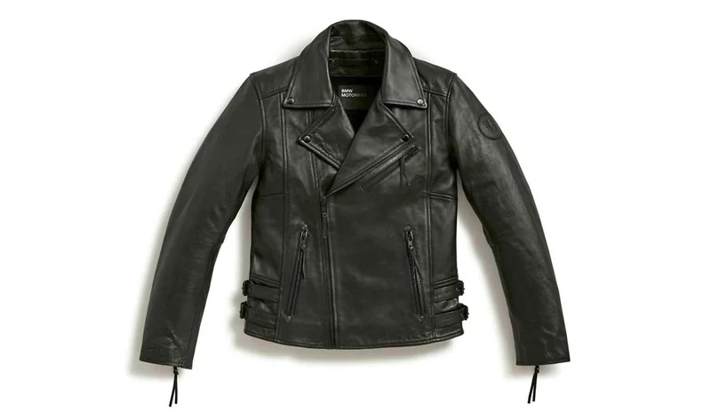 Chaqueta de cuero FlatTwin hombre negra talla S OEM 76899445952 válido para BMW Original BMW Motorrad