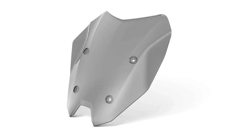 Parabrisas deportivo tintado OEM 46638403972 para motos BMW R 1250 RS (K54, 2018-2024). Original BMW Motorrad.