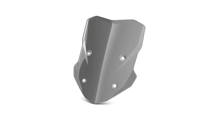 Parabrisas alto tintado OEM 77335A8E0A9 para motos BMW F 900 XR y F 900 XR A2 (K84), con logotipo XR lateral. Original BMW Motorrad.