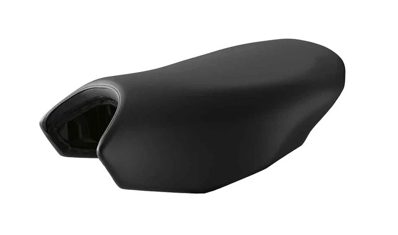 Asiento del conductor alto delantero negro regulable OEM 77348531043 para motos BMW R 1200 GS, R 1250 GS, R 1200 GS Adventure, R 1250 GS Adventure. Original BMW Motorrad