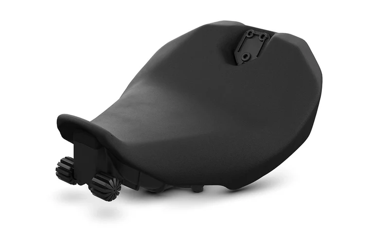 Asiento del conductor calefactado confort negro OEM 52535A73227 para motos BMW R 1300 R y R 1300 RS. Original BMW Motorrad.