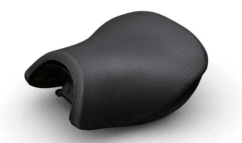 Asiento confort del conductor calefactable negro OEM 52539832049 para motos BMW R 1200 RT, R 1250 RT Original BMW Motorrad