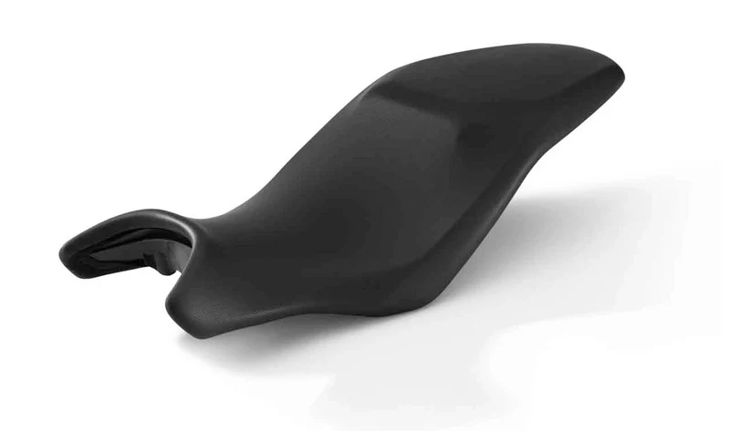 Asiento corrido bajo negro OEM 52538562135 para motos BMW G 310 GS y G 310 R. Original BMW Motorrad.