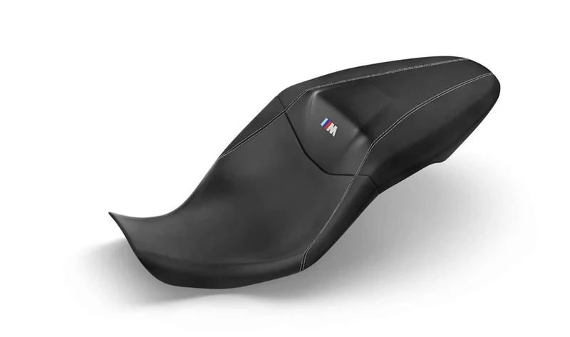 Asiento del conductor M Sport negro OEM 77348392789 para motos BMW S 1000 XR K69 (2019-2023). Original BMW Motorrad