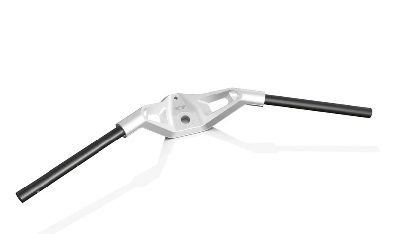 Manillar forjado de aluminio plata OEM 32715A738B9 para motos BMW R 1300 RT (desde 03/2025). Original BMW Motorrad.