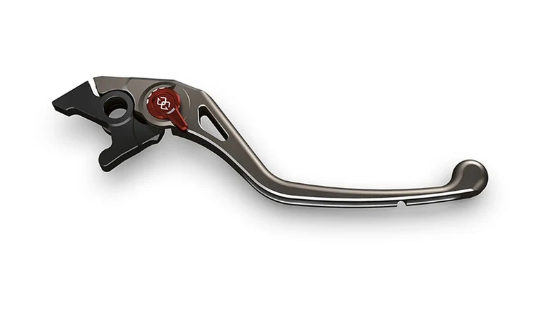 Palanca de freno de mano fresada negra OEM 77239829272 para motos BMW F 750 GS, F 850 GS, F 850 GS Adventure, F 900 GS, F 900 GS Adventure... y más. Original BMW Motorrad