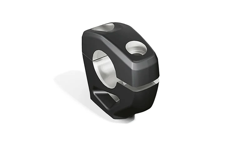 Elevador de manillar negro +20 mm OEM 32715A82FB0 para motos BMW R 12 G/S Original BMW Motorrad