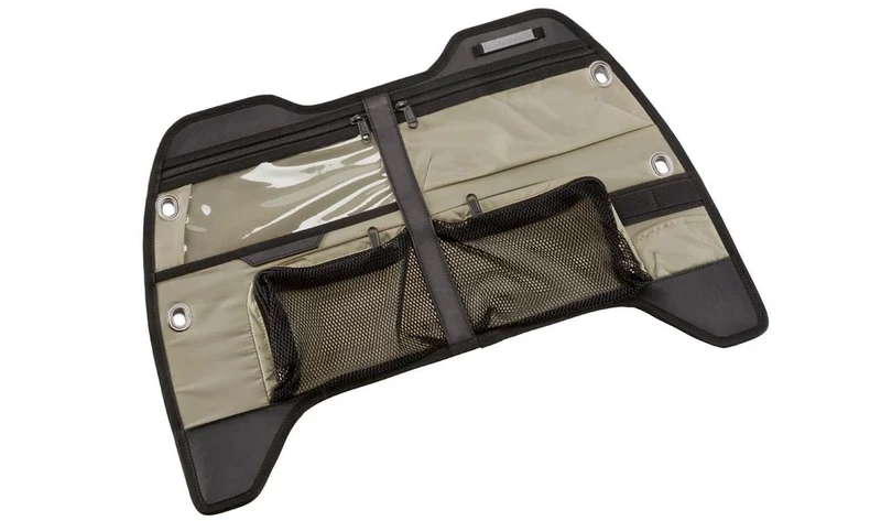 Organizador interior de topcase negro OEM 77412467604 para motos BMW R 18 B, R 18 Transcontinental. Original BMW Motorrad