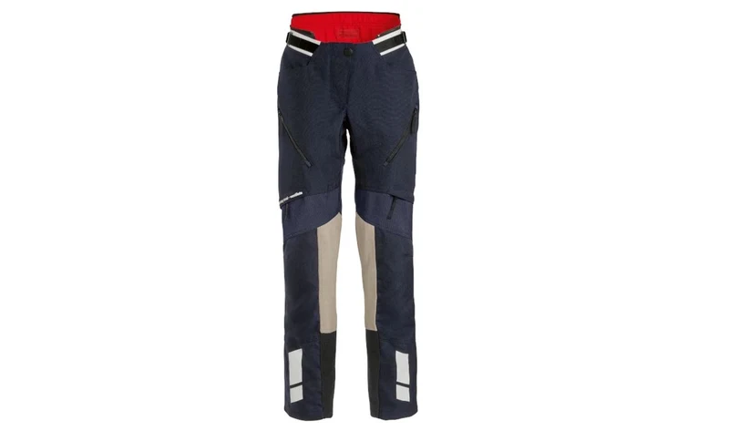 Pantalón GS Rallye Gore-Tex mujer azul oscuro talla 36 OEM 76135A80C23 válido para motos BMW. Original BMW Motorrad.