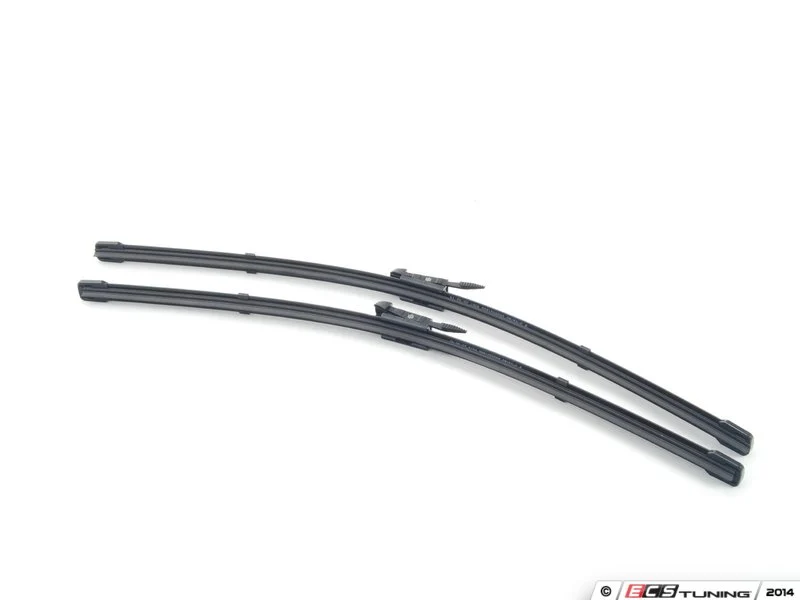 Juego de escobillas limpiaparabrisas delantero OEM 61612239962 para MINI Coupé R58, Roadster R59. Original MINI.