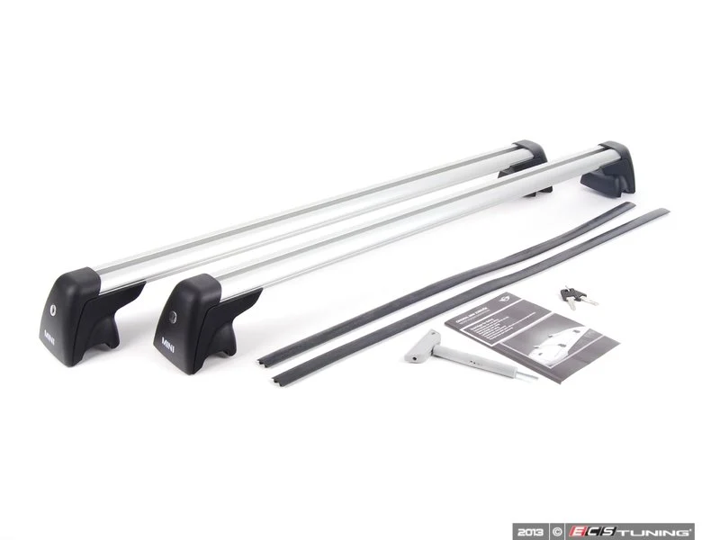 Base portadora de techo bloqueable OEM 82712148014 para MINI Countryman R60 Cooper, Cooper D, Cooper ALL4... y más. Original MINI.
