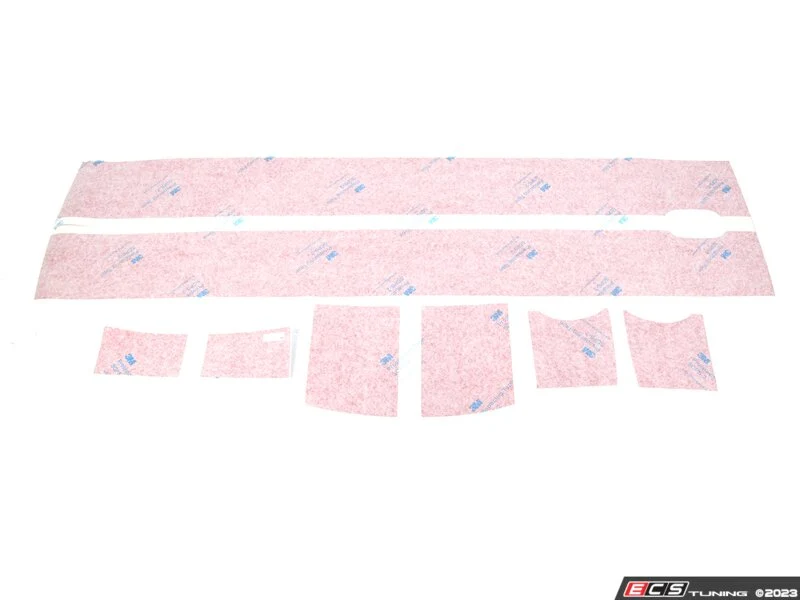 Kit de bandas deportivas de techo rojo Chili Red OEM 51142357920 para MINI F56, F56 BEV, F56 LCI, F56 BEV LCI. Original MINI.