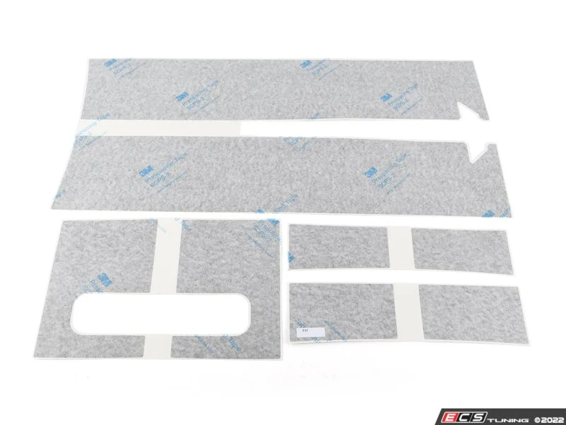 Kit de franjas deportivas negro para frontal y portón trasero OEM 51142464288 para MINI F56, F56 BEV, F56 LCI, F57 Cabrio, F57 LCI… y más. Original MINI.