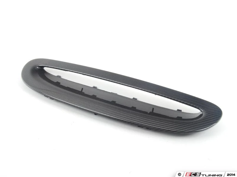 Cubierta de toma de aire del capó JCW en carbono OEM 51142353346 para MINI F54 Clubman, F55, F56, F57 Cabrio… y más. Original MINI.