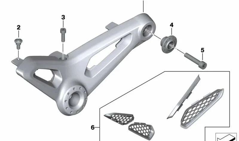 Tornillo M8x40 OEM 07129904629 para motos BMW R nineT, R nineT Pure, R nineT Pure A2, R nineT Scrambler, R nineT Racer, R nineT Urban G/S. Original BMW Motorrad.
