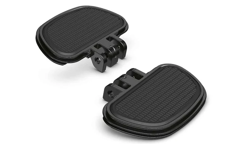 Juego de estribos traseros plegables para pasajero color Contrast OEM 77258387584 para motos BMW R 18, R 18 Classic, R 18 B, R 18 Transcontinental… y más. Original BMW Motorrad