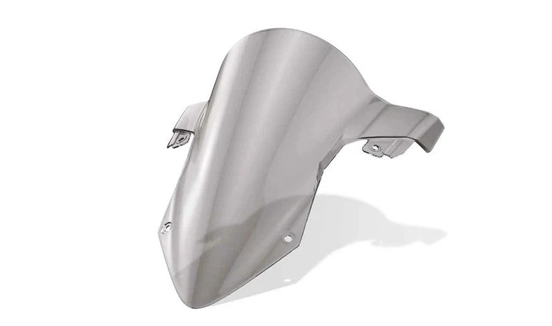 Parabrisas alto tintado OEM 77331686594 para motos BMW S 1000 RR K67, M 1000 RR K66. Original BMW Motorrad.