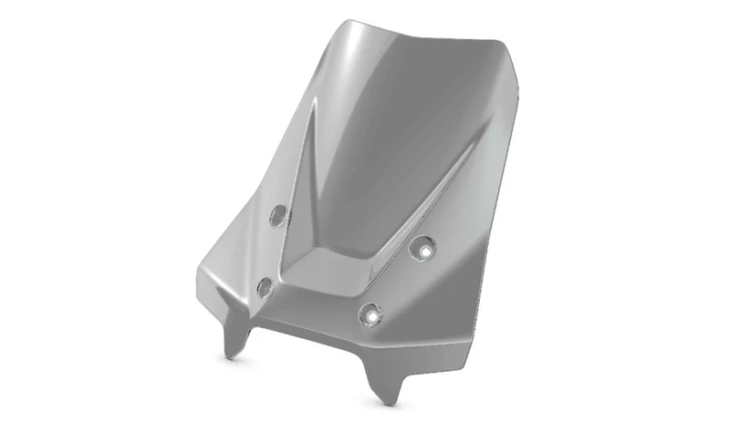 Parabrisas alto tintado oscuro OEM 77338829218 para motos BMW R 1300 GS Adventure (KA2) desde 2024. Original BMW Motorrad