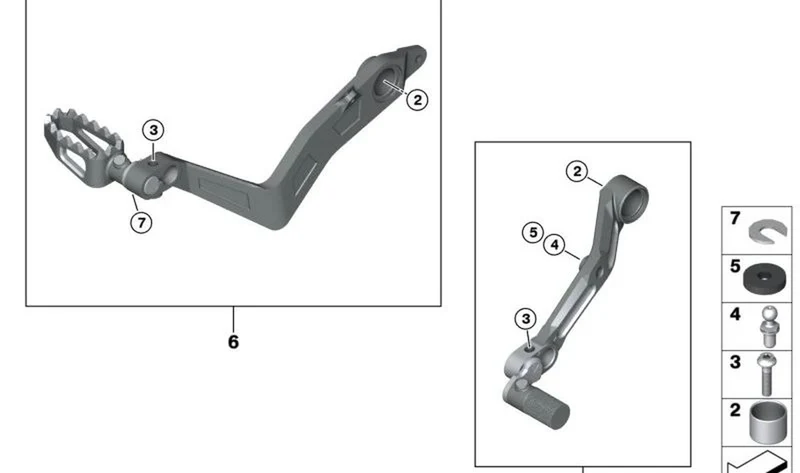 Tornillo ISA M6x25 OEM 07129907401 para motos BMW R 1300 GS, R 1250 GS, S 1000 RR, F 900 GS, C 400 GT… y más. Original BMW Motorrad